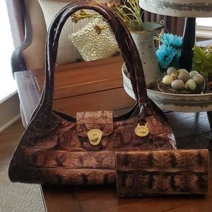 Brahmin bag and wallet